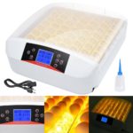Digital Automatic 56 Egg Incubator Hatcher Turning Bird with LED Candler